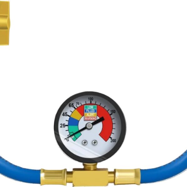 1234yf Refrigerant Gauge – Made in USA