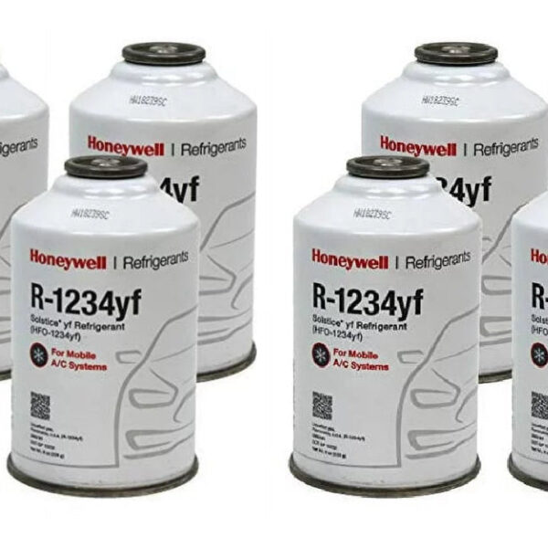 Honeywell R-1234yf Refrigerant – 8 Cans (8oz Each), Genuine – Made in USA