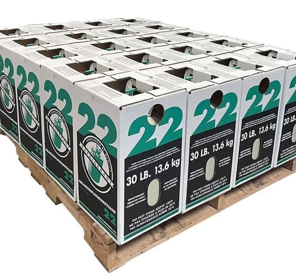 Quarter Pallet – 10 × 30lb R-22 Refrigerant – Made in USA