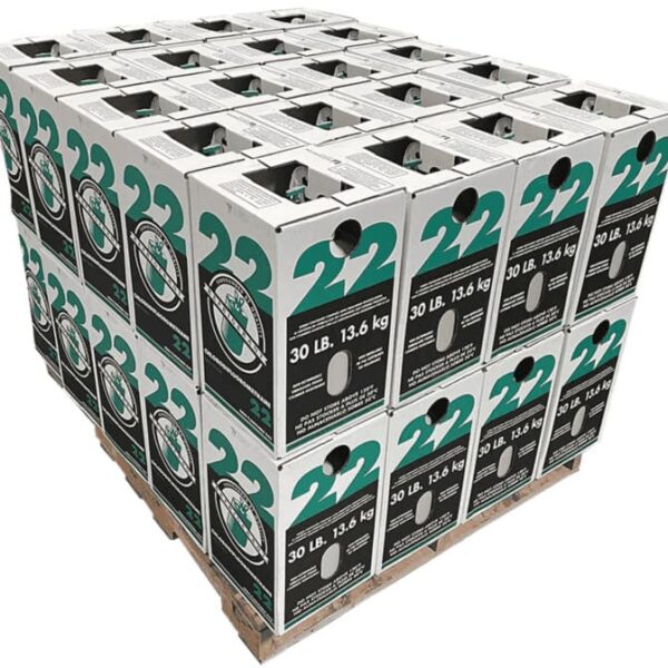 Full Pallet – 40 × 30lb R-22 Refrigerant – Made in USA