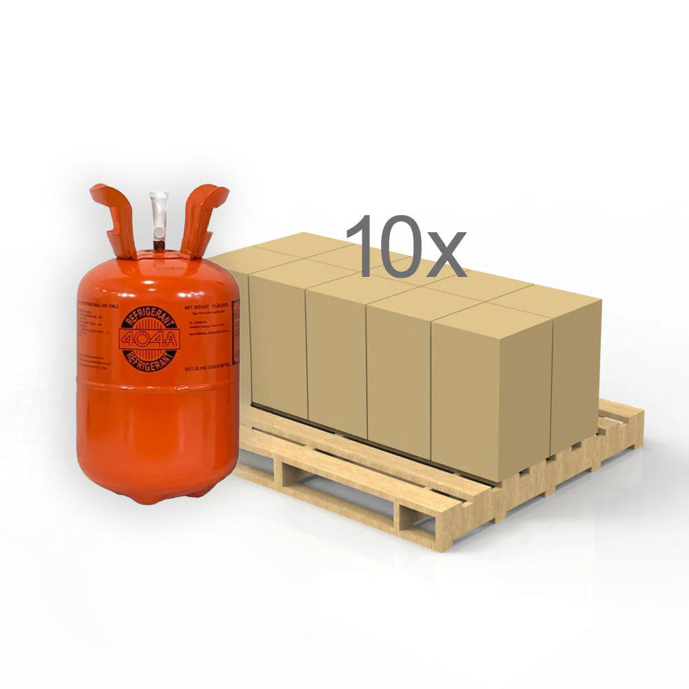 R404A Refrigerant 11 lb 10-Cylinder Quarter Pallet